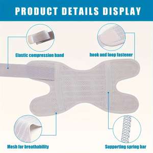 1 Pieza de Rodillera con Estabilizadores Laterales, Transpirable y Ajustable, Unisex, Apta para Baloncesto, Correr, Tenis y Fitness - Product Image 3