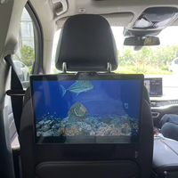 Layar Sandaran Kepala Taksi Android DHB 13,3 Inci, Kartu SIM 4G, GPS, Kamera, Sensor Tubuh, Layar Iklan Digital Taksi 1920x1080