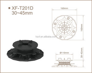 Gran oferta, <span class=keywords><strong>precio</strong></span> competitivo, pedestal de azulejo, 5% pendiente, almohadilla ajustable, accesorios para suelos, 30-45mm de XF-T201D - Product Image 2