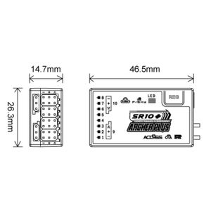 FrSky ARCHER PLUS SR10 + ricevitore con accesso e modalità ACCST D16 - Product Image 5