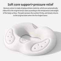 Coussin d'assise anti-hémorroïdes super confortable en forme d'anneau, aide à soulager les douleurs post-partum et post-chirurgie de la prostate