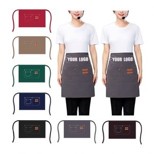 Vente flash : Tablier de cuisine imperméable pour restaurant, café, vêtements de travail unisexes avec logo personnalisé - Product Image 1