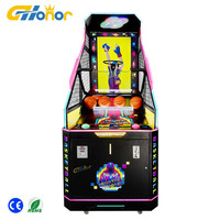 Nouvelle conception G-Honor, machine d'arcade interactive à monnayeur pour centre de divertissement, jeu vidéo de basket-ball LCD, 110-240V, 1 an de garantie