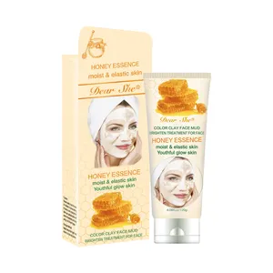 Masque Facial à base d'argile et de miel pour le soin de la peau, offre spéciale, fabriqué en chine, bon marché, Essence humide, élastique et lumineux