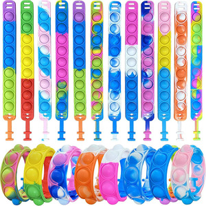 Braccialetto <span class=keywords><strong>Pop</strong></span> in Silicone Fidget Toy <span class=keywords><strong>Pop</strong></span> <span class=keywords><strong>It</strong></span> Fidget Toy Fidget Toys per adulti - Product Image 2