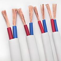 Kabel Galaxy Terpilin 2 Inti 3 Inti Multi-Core Pipih Berisolasi PVC Berlapis Selubung 1.5mm2 2.5mm2 4mm2 Kabel Pipih Kembar