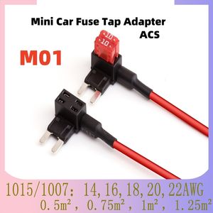 Fusible de voiture 16AWG - Broche longue moyenne/mini/M2 pour boîte à fusibles automobile - Universel pour BMW/Toyota/VW - Product Image 2