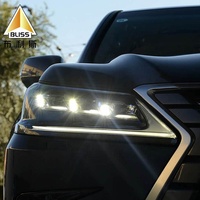 Pièces de course automobiles, éclairage d'ambiance pour voitures, kit de rétrofit de phares LQD37, phares LED pour camions Lexus LX570 2016-2019