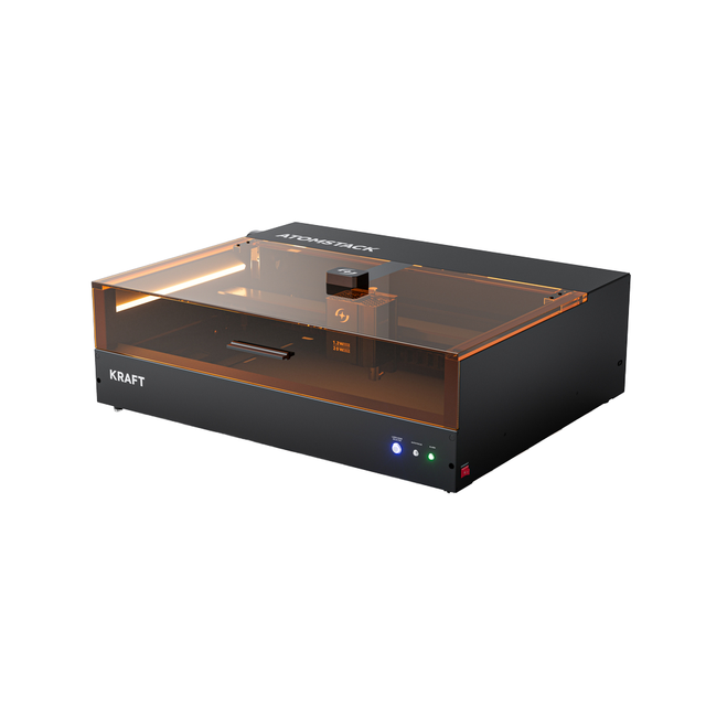 New Dual Laser Infrared Diode 20W Engraver Cutter High Precision Wi-Fi Stone Rubber Plywood MDF Wood Metal Leather Glass Acrylic