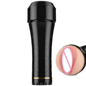 Taschenlampen-Masturbator-Cup Vaginaler Sex Vibrierender Masturbator-Cup für Männer Fortgeschrittenes Training Erotikspielzeug für Erwachsene - Product Image 3