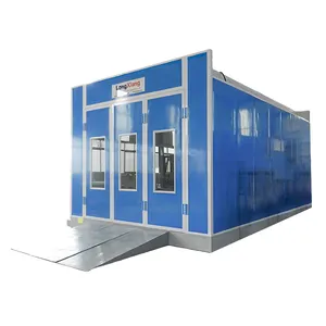 CE 7m di tipo ordinario scatola di vernice per auto cabina di verniciatura per garage fornitore di attrezzature per auto cabina di verniciatura