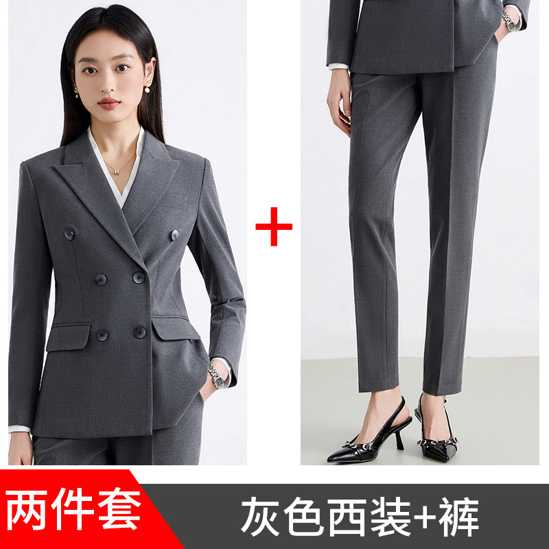 gray suit pants