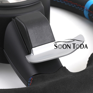 Volante Personalizado con Calefacción, Costuras a Color y Cuero para <span class=keywords><strong>BMW</strong></span> F30 F10 E92 M3 F80 <span class=keywords><strong>M5</strong></span> X3 M40i 2015 535i E9X Z4 E85 320i - Product Image 3