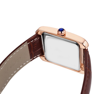 HONMIN HM-8016 <span class=keywords><strong>Montre</strong></span> carrée française pour femme, <span class=keywords><strong>montre</strong></span> à quartz simple et luxueuse - Product Image 2