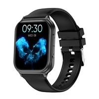 Montre connectée Y1 avec écran TFT, bracelet en silicone, suivi magnétique du rythme cardiaque et de l'oxygène sanguin, pour appels, longue autonomie, sport