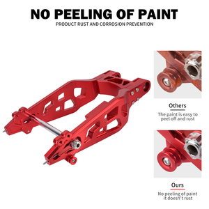 Supporto Forcella Anteriore Posteriore Moto per Harley Touring Road <span class=keywords><strong>King</strong></span> Street Electra Road Glide 2009-2025 - Product Image 5