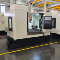 Centre d'usinage vertical CNC 4 axes VMC855, système SYNTEC, 10000 tr/min, BT40, 24 outils, haute précision, découpe de métaux