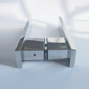 Tirador de puerta de latón para baño, mango de cristal para ducha - Product Image 2