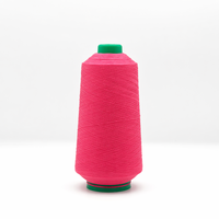 Fil élastique doux DTY de haute qualité, teint, 100% nylon 24F pour la couture et le tricot à la main