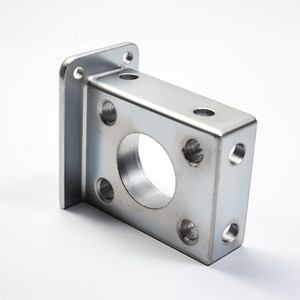 OEM Custom Precision <b>Sheet</b> Metal Fabrication Mirror Polished Stainless Steel Heavy Duty Bracket Mounting Base - Product Image 3