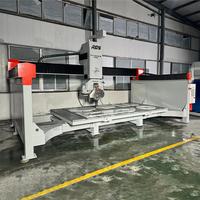 Machine de découpe à pont 5+1 axes RBB HQ-3220DSM, moteur de broche 5,5 kW, moteur de lame 15 kW, épaisseur maximale de coupe 135 mm pour pierre de pompe