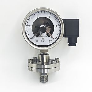 Origineel Voor Hydraulische Drukmeter Met 316 Seismische Verzegelde Eenheid Van Het Roestvrijstalen Membraan - Product Image 1