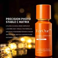 Sérum antioxydant professionnel pour le visage et le nez des hommes avec vitamine C + acide férulique 15% 50mL