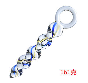 Masturbator Realistische <span class=keywords><strong>Dildo</strong></span> Penis Grote G-Spot Volwassen Seksspeeltjes Dual Head Crystal <span class=keywords><strong>Glass</strong></span> <span class=keywords><strong>Dildo</strong></span> 'S Anale Butt Plug Voor Vrouw Vrouw - Product Image 5