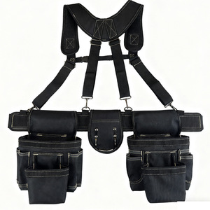 Sac banane unisexe multifonctionnel classique pour électricien, portable, robuste et résistant à l'usure en tissu Oxford - Product Image 6