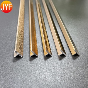 M96 Hot Bán T Chải Trang Trí Thép Không Gỉ Kim Loại Gạch <span class=keywords><strong>Trim</strong></span> Đồng Góc <span class=keywords><strong>Trim</strong></span> Đồng Dải Chuyển tiếp - Product Image 3