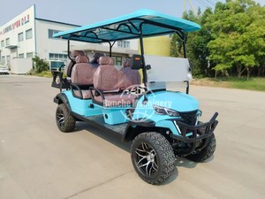 4 Seater Lifted 12 Inches Big off Road Tires Golf Cart Street Legal 72V Electric Push Golf Cart - Product Image 2