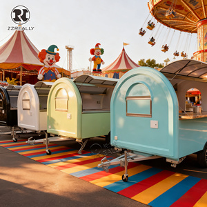 2025 רחוב בר אוכל עגלת קניות עיצוב אופנה מזון מותאם אישית זיכיון קייטרינג זיכיון חנות קרוון עגלת קניות - Product Image 2