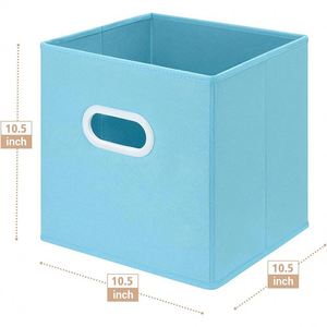 Fabric Folded Box/<b>stool</b>/storage Organizers - Product Image 2