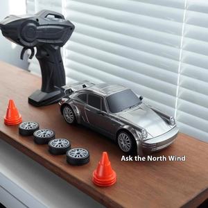 سيارة سباق تحكم عن بعد 1/24 بسرعة عالية 2.4 جيجاهرتز، نصف متناسبة، قابلة للتجميع، تعليمية، مقاومة للماء، قابلة للشحن، لعبة هواية رياضية فائقة - Product Image 2