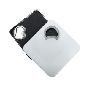Promotional Business Welcome <b>Gifts</b> Custom Multi-Functional UV Printed Square PVC Coaster Opener - Product Image 1