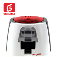 Imprimante de cartes d'identité à sublimation couleur recto simple Evolis Badgy100 la moins chère