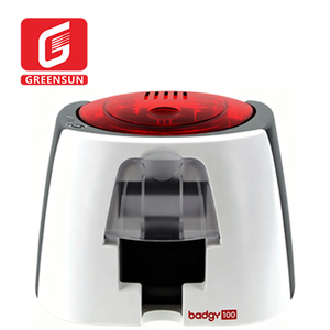 Imprimante de cartes d'identité à sublimation couleur recto simple Evolis Badgy100 la moins chère - Product Image 2