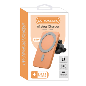 Cargador de coche inalámbrico Carga rápida Cargador de coche magnético inalámbrico Soporte de teléfono para teléfono - Product Image 6