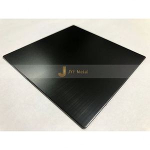 แผ่นสแตนเลสเคลือบสี PVD M50 201 ขนาด 4x8 304 ลายเส้นขนแปรง  ตัดง่าย งอได้  ความหนาตามสั่ง - Product Image 4