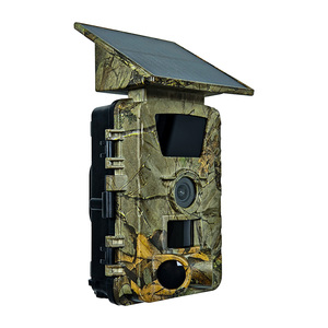 Caméra de chasse 4G Trap Camera <span class=keywords><strong>Trailcam</strong></span> avec vision nocturne 850 nm, caméra de chasse infrarouge 4G LTE avec batterie 5200 mAh et panneau solaire - Product Image 3