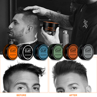 Nouvel Arrivage OEM Cire Coiffante Mate 85g pour Hommes, Pâte Coiffante Mate, Produits de Coiffure Professionnels