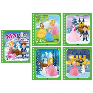 <span class=keywords><strong>Montessori</strong></span> riutilizzabili libro di disegno di acqua magica e pittura di scrittura giocattolo educativo Set di arte per bambini - Product Image 3