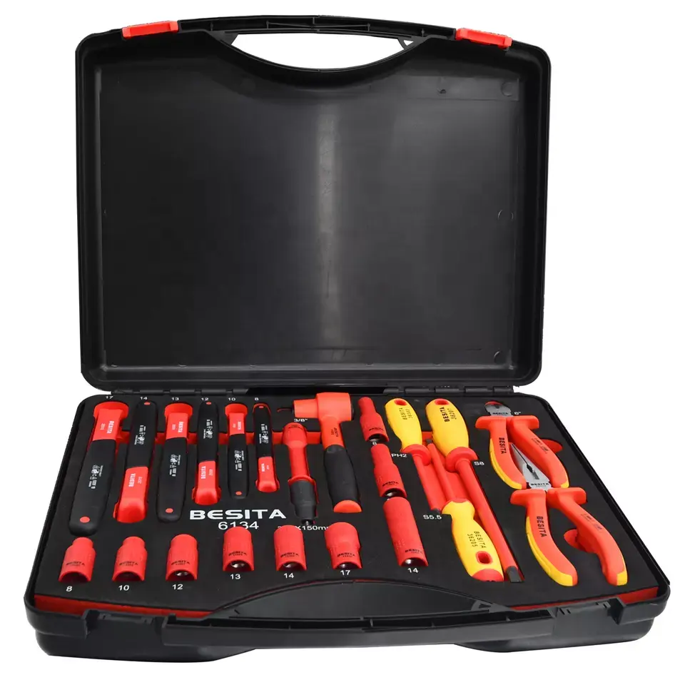 22 piece new energy electric vehicle battery disassembly and insulation tool set