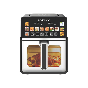 หม้อทอดไร้น้ำมัน Sokany รุ่น Smart Square พร้อมหน้าจอสัมผัส สำหรับใช้ในครัวเรือน มาพร้อมตะกร้าสแตนเลส - Product Image 3