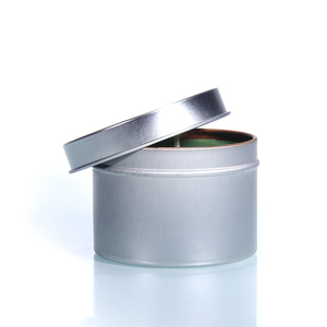 Bougies en Aluminium personnalisées, pot rond, violet, blanc, mat, en <span class=keywords><strong>étain</strong></span>, noir, sans soudure, récipients pour cire de soja, 6Oz, 8Oz, 12Oz, pièces - Product Image 6