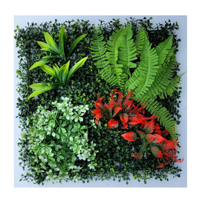 Flor de plástico UV-anti para panel de plantas de decoración de paredes - Product Image 5