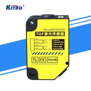 Kjt NPN/PnP đầu ra vuông 30-50m toof laser quang điện cảm biến hồng ngoại cho thiết bị phát hiện khoảng cách - Product Image 3