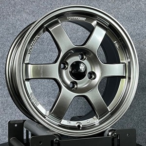 ล้อแม็กซ์ TE37 สไตล์ 4 รู ขอบ 15x7 นิ้ว 4*100 PCD น้ำหนักเบา สำหรับรถยนต์นั่งส่วนบุคคล สีขาวบรอนซ์ ไฮเปอร์แบล็ค - Product Image 4