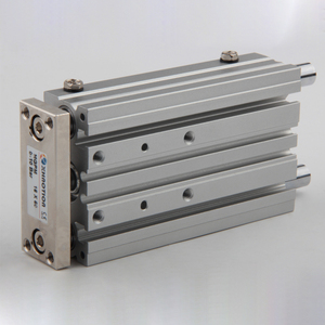 Cilindro Neumático <span class=keywords><strong>de</strong></span> Doble Acción con Guía Lineal <span class=keywords><strong>de</strong></span> Tres Ejes/Varillas MGPM - Product Image 3