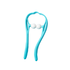 Masseur manuel pour le cou et les épaules, double point, auto-masseur, outil de soins de santé, masseur manuel pour le cou, PP+TPE, unisexe - Product Image 6